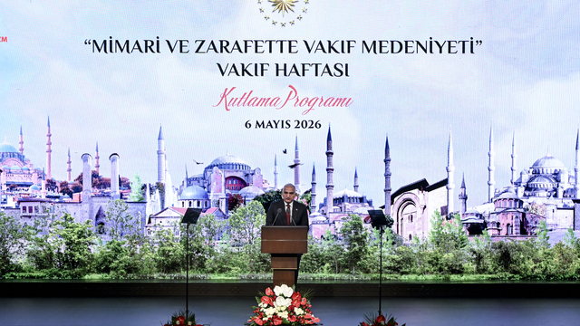 Kültür ve Turizm Bakanı Ersoy, Vakıflar Haftası Kutlama Programı'nda konuştu: