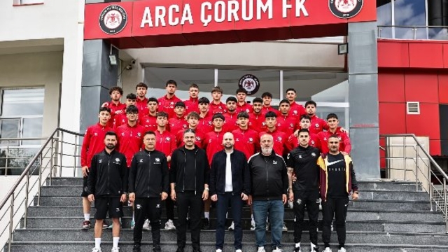 Arca Çorum FK U17 Takımı, son 8 hedefiyle Ankara yolcusu
