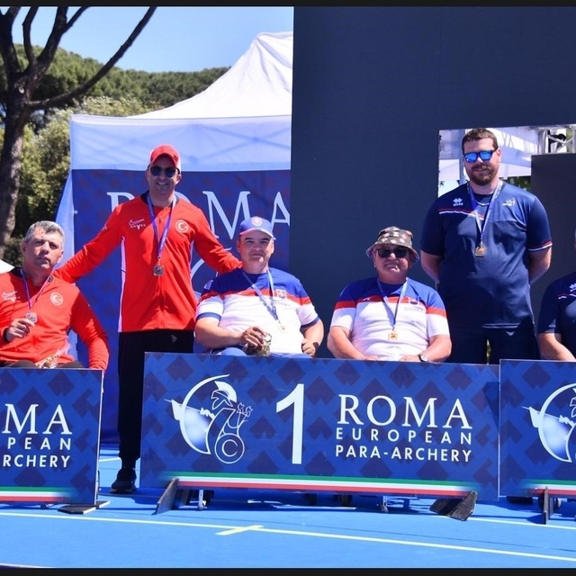 Denizlili milli sporcu Roma'da iki gümüş madalya kazandı