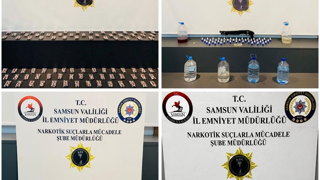 Samsun'da uyuşturucu operasyonunda 4 şüpheli yakalandı