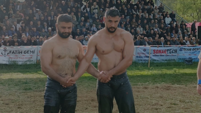 Geyikkoşan'da er meydanı nefes kesti: Şampiyon Mustafa Taş