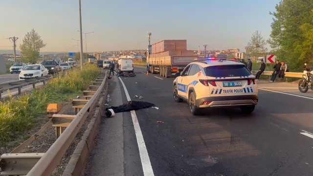 Tekirdağ'da motosiklet kazası: 17 yaşındaki genç kız hayatını kaybetti