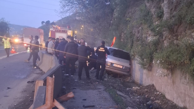 Ordu'da bir polis memuru trafik kazasında hayatını kaybetti