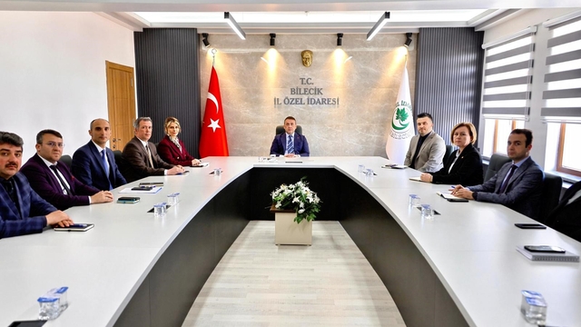Bilecik'te İl Özel İdaresi çalışmaları değerlendirildi