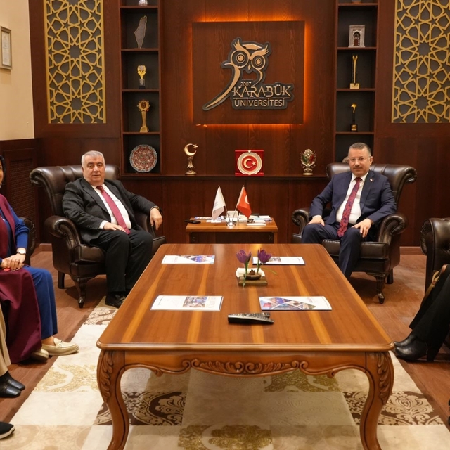 MEB Bakan Müşaviri Subaşı'ndan Rektör Kırışık'a ziyaret