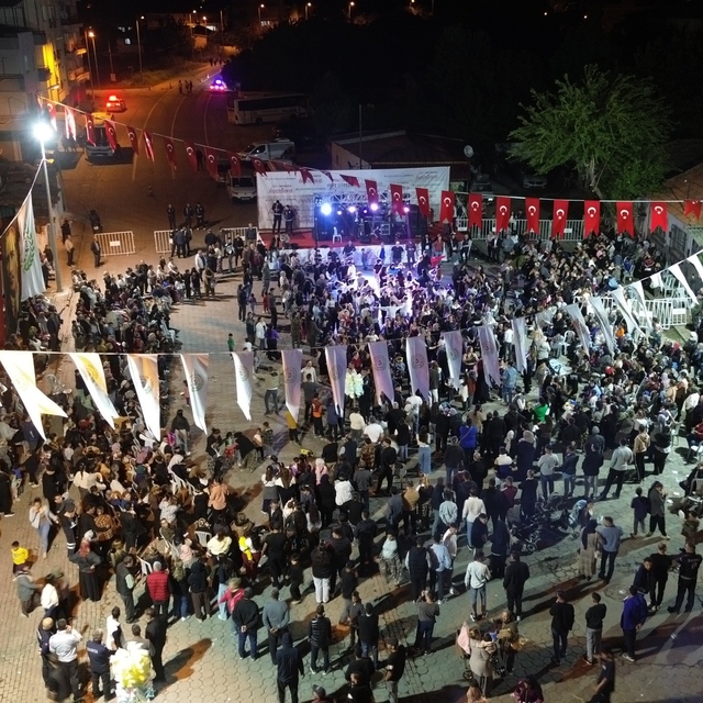 İncirliova'da vatandaşlar Hıdırellez'i kutladı