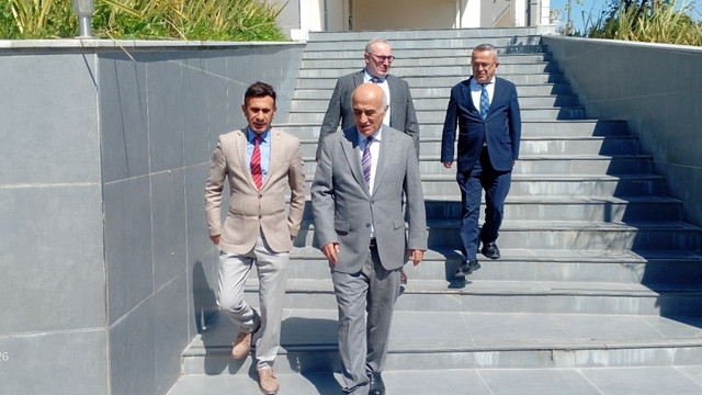 Gemlik Kaymakamı ve Gemlik MYO Müdürü'nden  Açık Ceza İnfaz Kurumu'na ziyaret