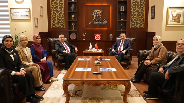 MEB Bakan Müşaviri Subaşı'ndan Rektör Kırışık'a ziyaret