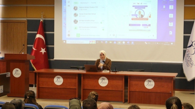 KBÜ'de akademik yazımda dijital çözümler eğitimi verildi