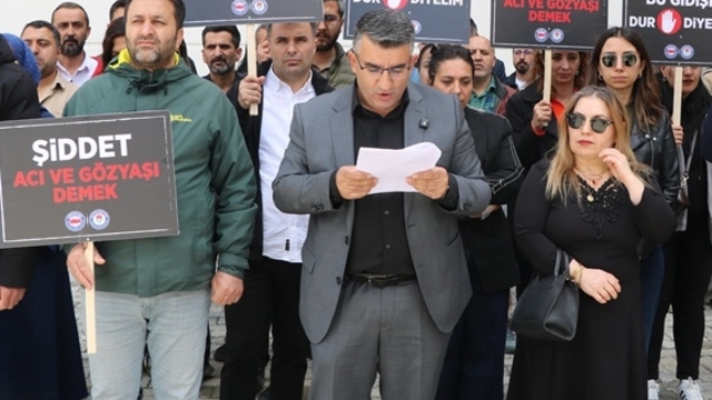 Hakkari'de Sağlık-Sen üyelerinden psikoloğa yönelik bıçaklı saldırıya kınama
