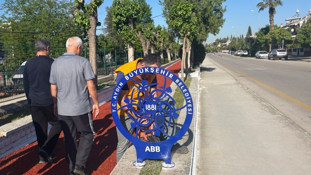 Büyükşehir ekipleri Göztepeli Atalay Koşu Yolu yeniledi