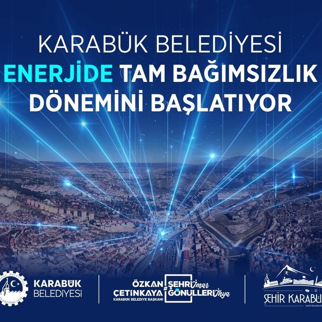Karabük Belediyesi kendi enerjisini üretmeye hazırlanıyor