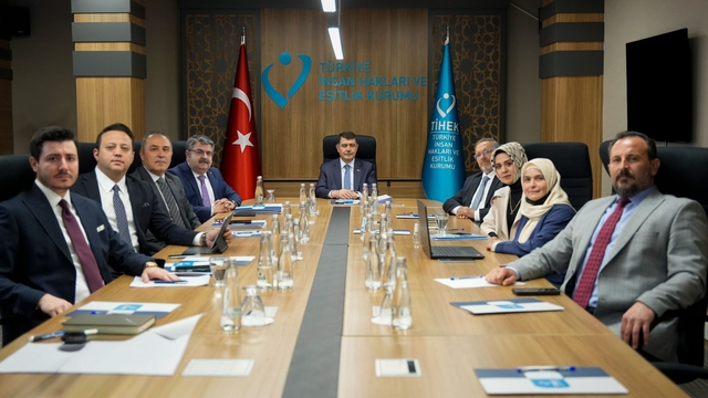 TİHEK'in yeni dönemdeki ilk kurul toplantısı Vasip Şahin başkanlığında yapıldı
