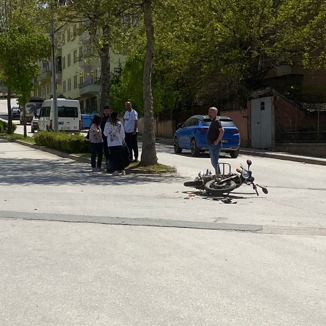 Kastamonu'da motosiklet kazası: 1 yaralı