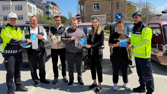 Gerze'de Karayolları Trafik Haftası etkinliği düzenlendi