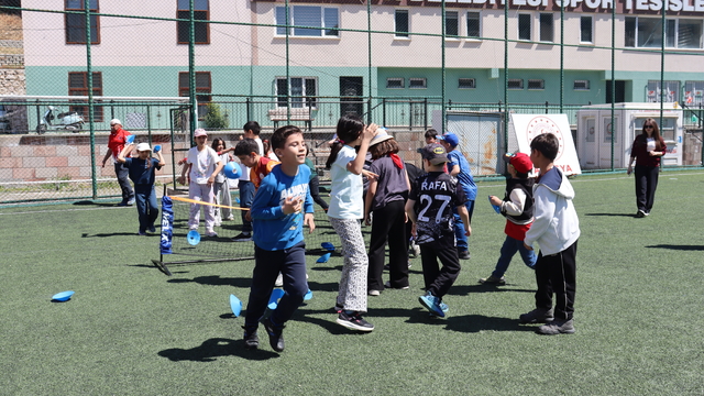 Amasya'da Dünya Çocuk Atletizm Günü şenliği yapıldı