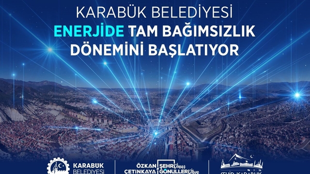 Karabük Belediyesi kendi enerjisini üretmeye hazırlanıyor