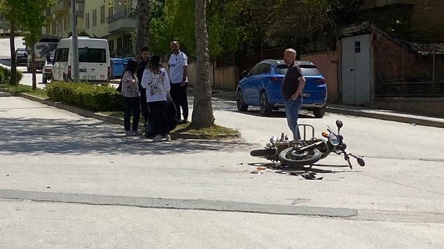 Kastamonu'da motosiklet kazası: 1 yaralı