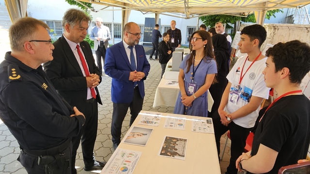 Nazilli'de İmam Hatip Lisesi bilim fuarı düzenledi