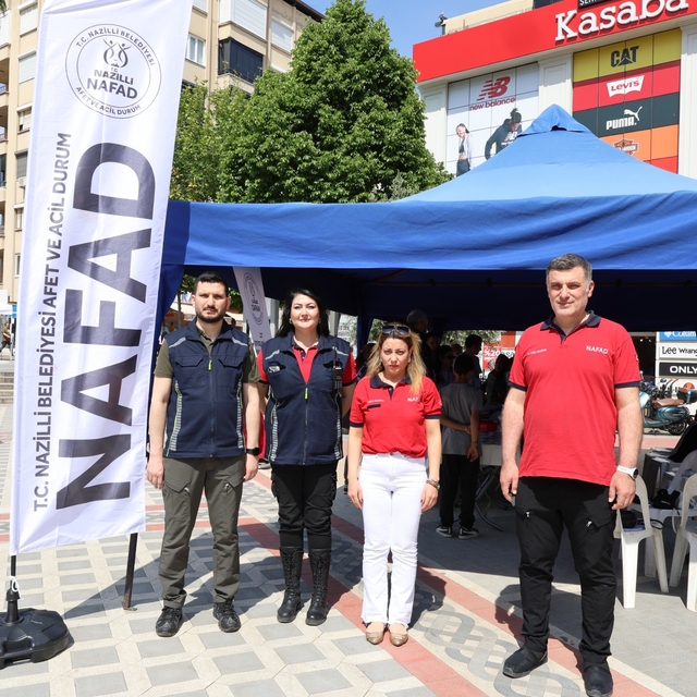 NAFAD standına vatandaşlar ilgi gösterdi