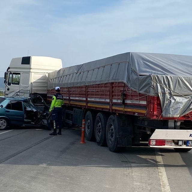 Bozdoğan Nazilli karayolunda kaza: 1 yaralı