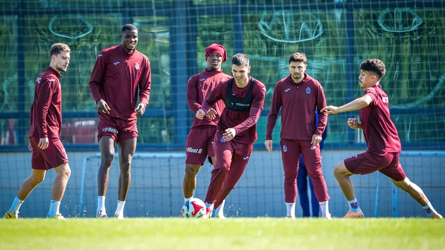 Trabzonspor'da Beşiktaş maçının hazırlıkları devam etti