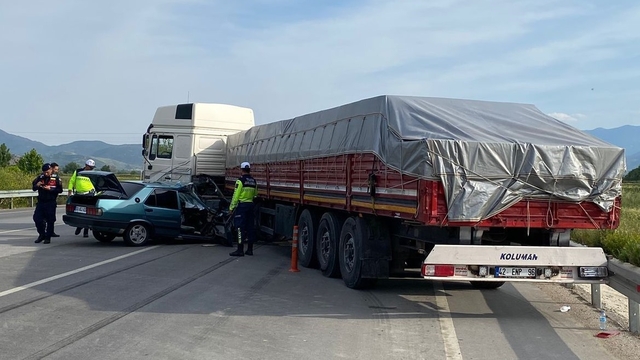Bozdoğan Nazilli karayolunda kaza: 1 yaralı