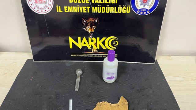 Düzce'de uyuşturucu operasyonu: 1 tutuklama
