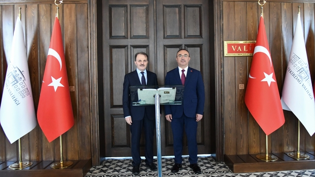 Çalışma ve Sosyal Güvenlik Bakan Yardımcısı Ertem Tekirdağ'da ziyaretlerde bulundu