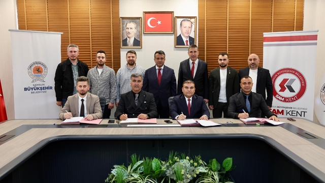 Samsun'da kentsel dönüşümde imzalar atıldı