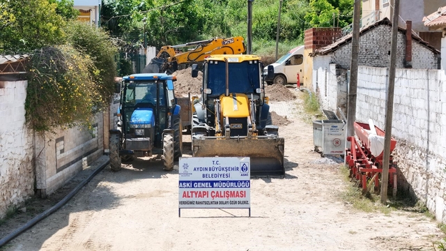Aydın Büyükşehir Belediyesi'nden Koçarlı'ya altyapı yatırımı