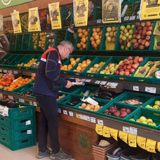 Marketlere yönelik fiyat denetimi