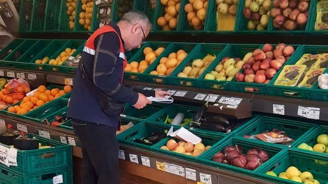 Marketlere yönelik fiyat denetimi