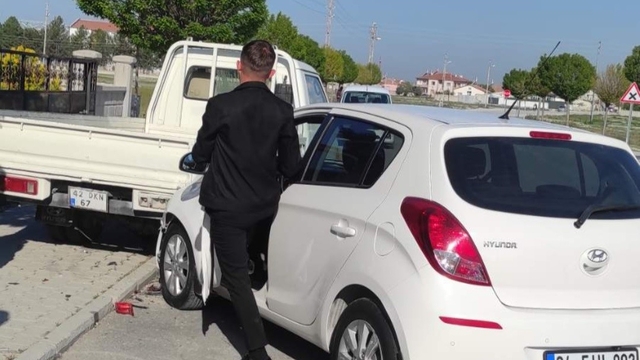 Karapınar'da trafik kazası: 1 yaralı