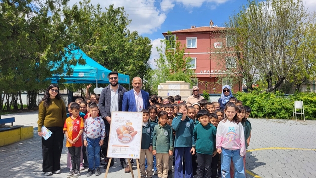 Karapınar'da ilkokul öğrencilerine "Sağlıklı Çocuk Sağlıklı Gelecek" etkinliği