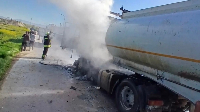 Eskişehir'de tankerde çıkan yangın söndürüldü