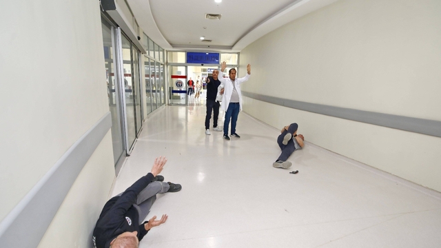 Gaziantep'te çocuk kaçırma olaylarına karşı gerçeği aratmayan 'pembe kod' tatbikatı