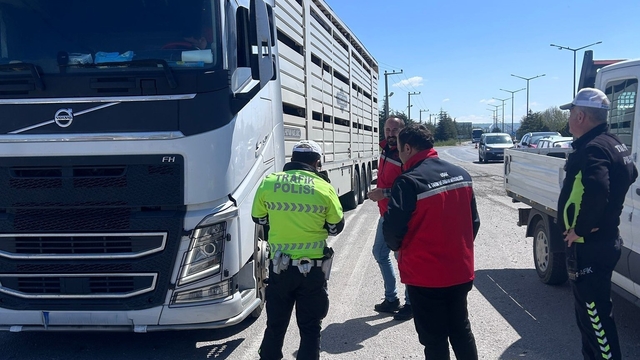 Uşak'ta hayvan sağlığı ve halk sağlığı için denetimler sürüyor
