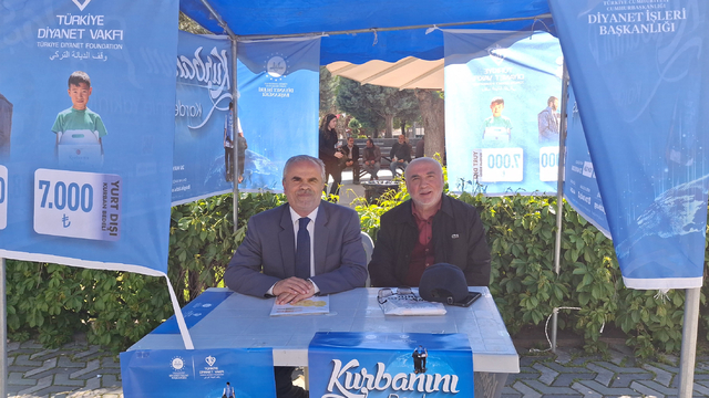 Beypazarı'nda kurban bağış stantları kuruldu