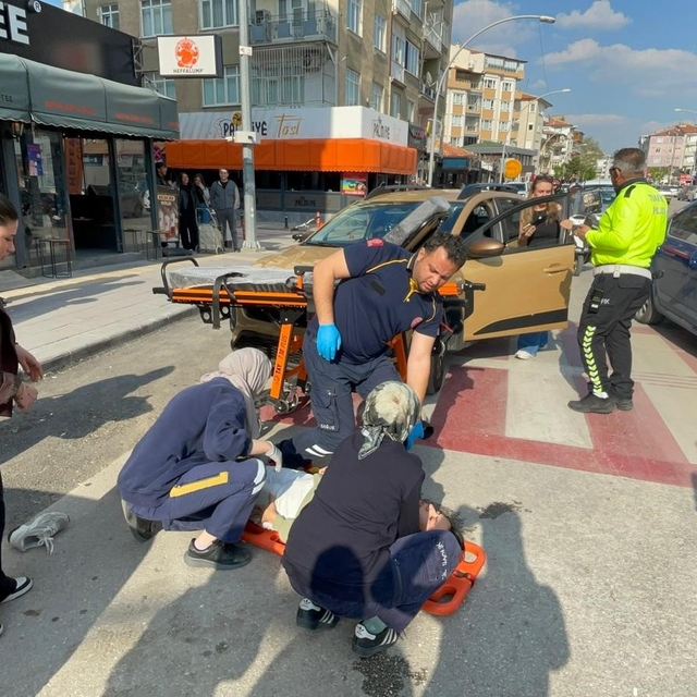 Karaman'da motosiklet kazası: 1 yaralı