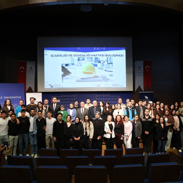 Düzce Üniversitesi'nden iş sağlığı ve güvenliği paneli