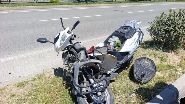 İki motosiklet çarpıştı: 2 yaralı
