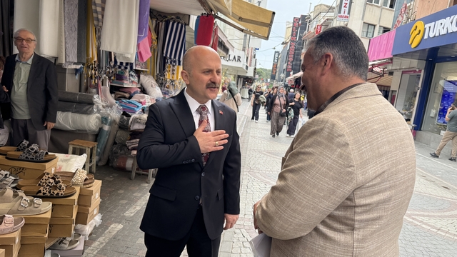 Aydın Valisi Varol, esnafı ziyaret etti
