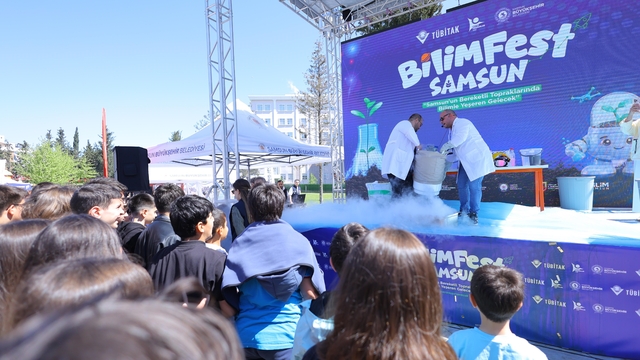 Samsun'da bilim ve teknoloji dolu günler