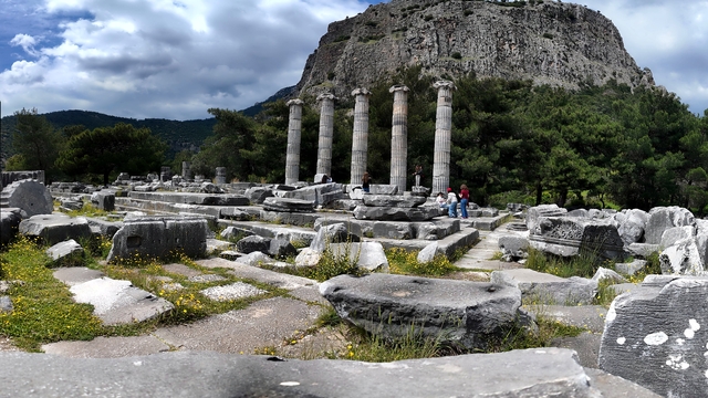 Tarihi Priene Tiyatrosu'nda akşam konseri bir başka olacak