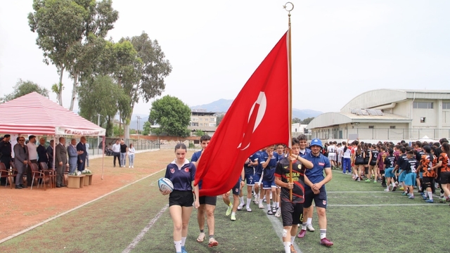 Köşk'te ragbi heyecanı başladı