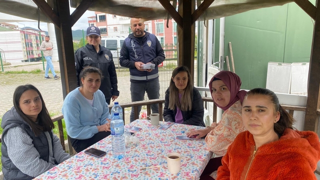 Niksar'da kadınlara yönelik bilgilendirme faaliyeti düzenlendi