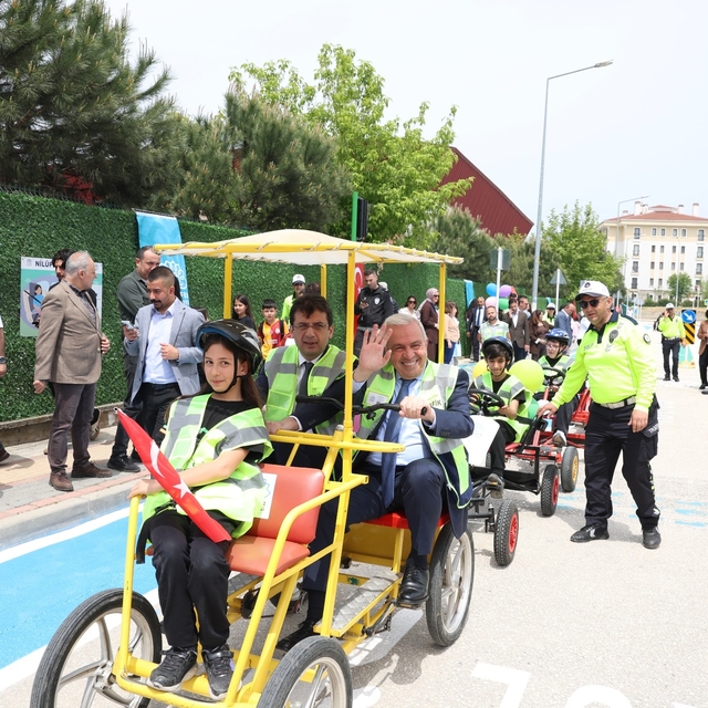 Kızılcıklı Mahallesi'nde Trafik Eğitim Sokağı açıldı