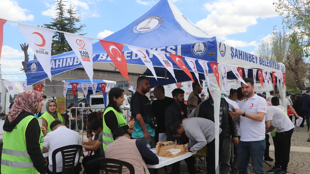 Gaziantep'te 14 bin ünite kan bağışlandı