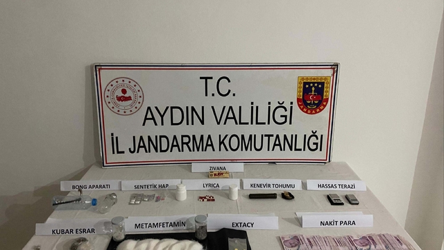 Aydın'da iki ayrı adrese uyuşturucu operasyonu: 5 gözaltı